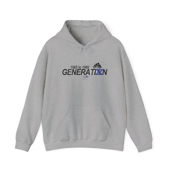 1965 to 1980 Generation X Unisex Heavy Blend™ Hooded Sweatshirt - Image 5