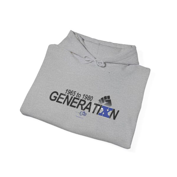 1965 to 1980 Generation X Unisex Heavy Blend™ Hooded Sweatshirt - Image 8